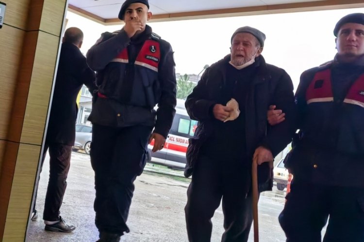 Bursa'da tutuklanan adam h&uuml;ng&uuml;r h&uuml;ng&uuml;r ağladı