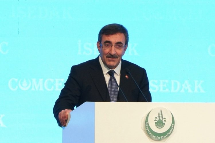 Cumhurbaşkanı Yardımcısı Yılmaz: 45'ten fazla ikili g&ouml;r&uuml;şme ger&ccedil;ekleştirildi