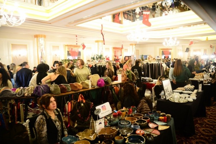 Bursa'da &ccedil;ocuklar yararına d&uuml;zenlenen şenliğe yoğun ilgi