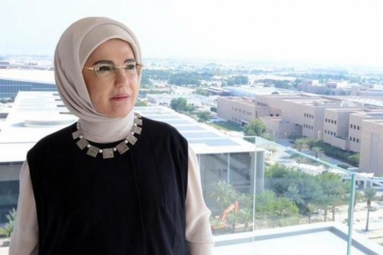 Emine Erdoğan'dan Katar mesajı