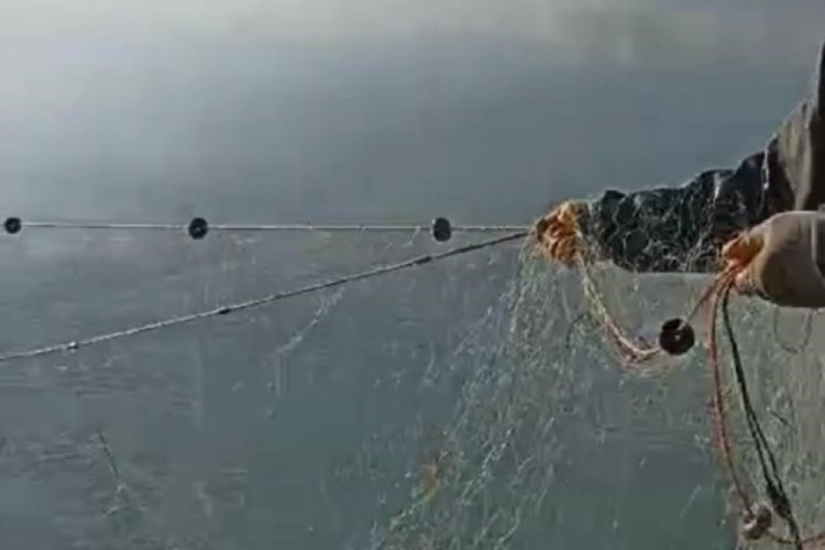 Isparta'da ka&ccedil;ak avcılıkta kullanılan ağ ele ge&ccedil;irildi