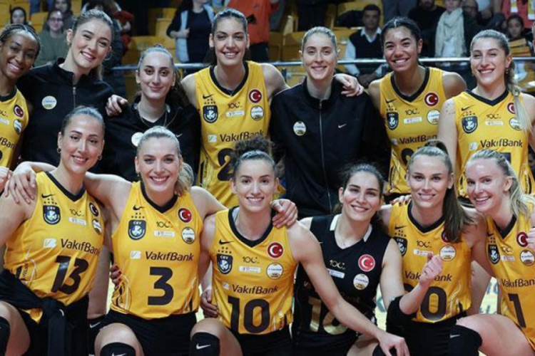 VakıfBank, Sırbistan ekibini 3-1 mağlup etti
