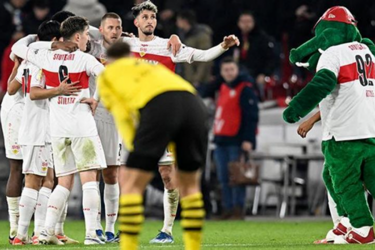 Stuttgart, Almanya Kupası'nda &uuml;st tura y&uuml;kseldi