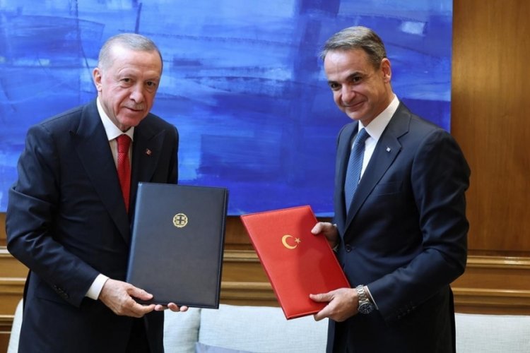 Cumhurbaşkanı Erdoğan, Atina Bildirgesi'ni imzaladı