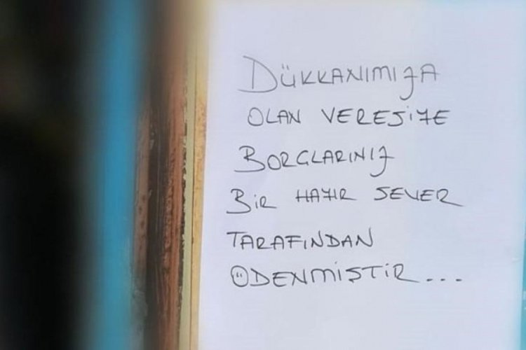 &Ccedil;orum'da gizemli hayırsever bu kezde 80 kişinin 82 bin liralık borcunu &ouml;dedi!