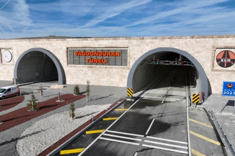 Sivas'ta Yağdonduran t&uuml;neli hizmete a&ccedil;ıldı