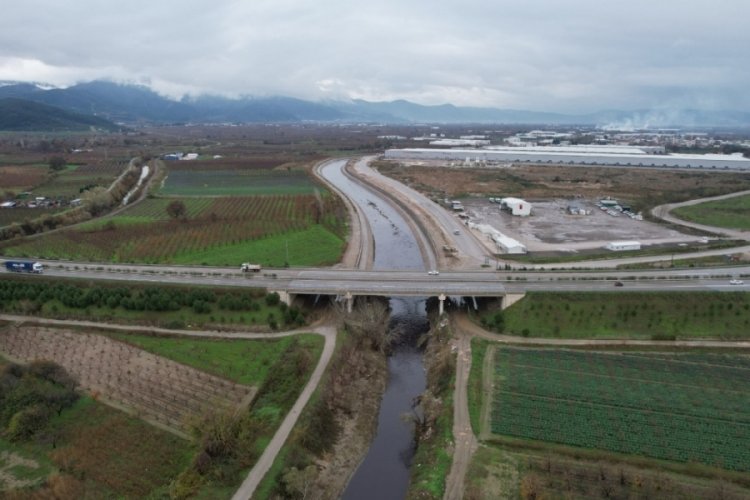 Bursa Samanlı'da taşkın riski tarihe karışıyor