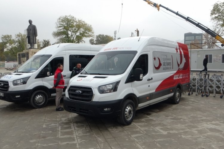 Malatya'da "Mobil G&ouml;&ccedil; Noktası" aracı hizmete girdi