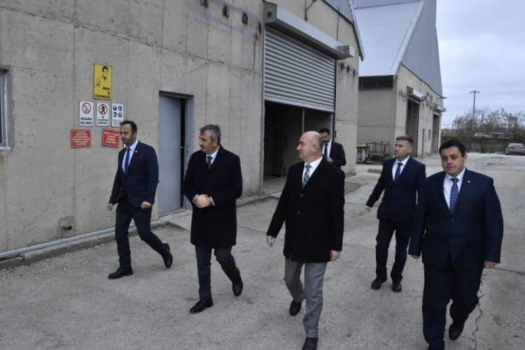 Edirne Valisi Sezer, TMO Edirne Başm&uuml;d&uuml;rl&uuml;ğ&uuml;n&uuml; ziyaret etti