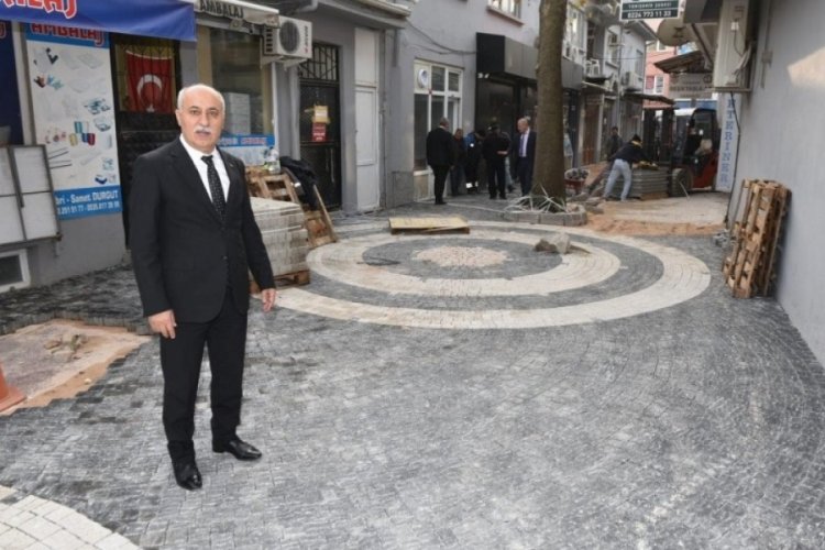 Bursa Yenişehir'de 50 yıl sonra sokaklar yenilendi