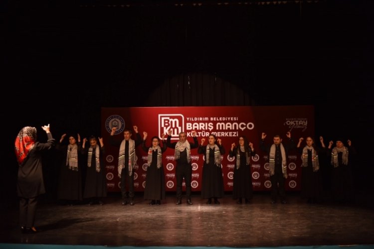 Bursa Yıldırım'dan Filistin'e destek programı