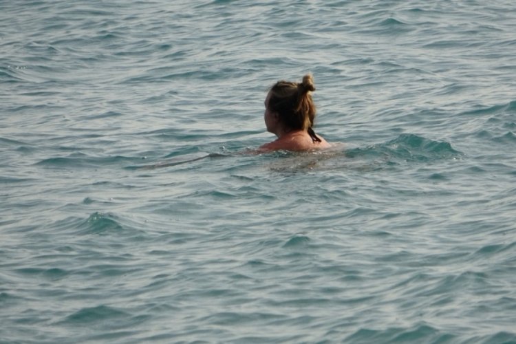 Antalya'da iki mevsim bir arada