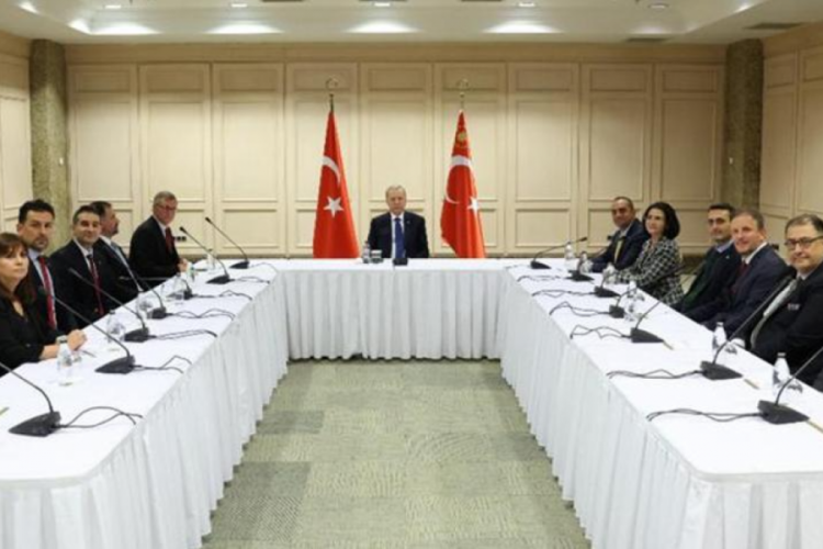 Cumhurbaşkanı Erdoğan TOTBİD &uuml;yelerini ağırladı