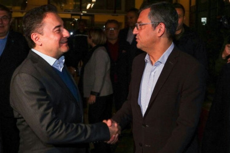 CHP Genel Başkanı &Ouml;zel'den, Babacan'a taziye ziyareti