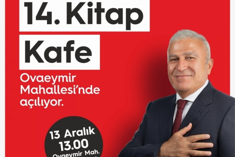 Efeler'de 14'&uuml;nc&uuml; Kitap Kafe a&ccedil;ılışına sayılı g&uuml;nler