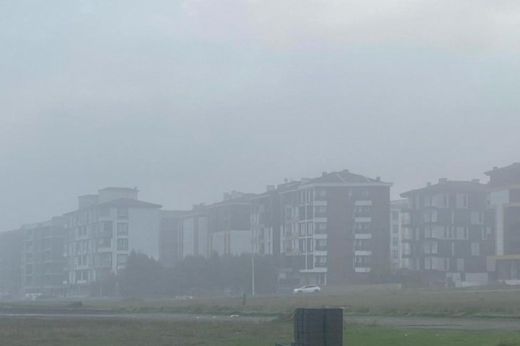 Tekirdağ'da sis hayatı olumsuz etkiledi