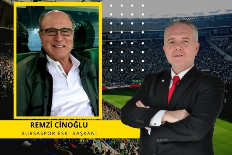 Bursa'da Spor'un konuğu Bursaspor Eski Başkanı Remzi Cinoğlu