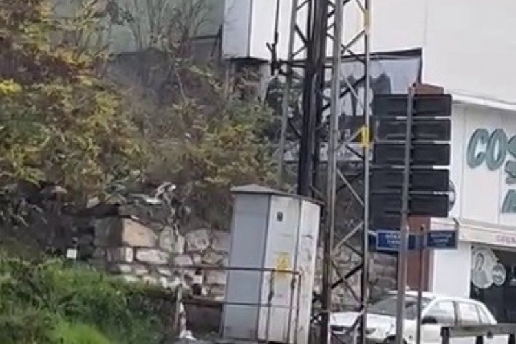 Elektrik trafosunda &ccedil;ıkan yangın tedirgin etti
