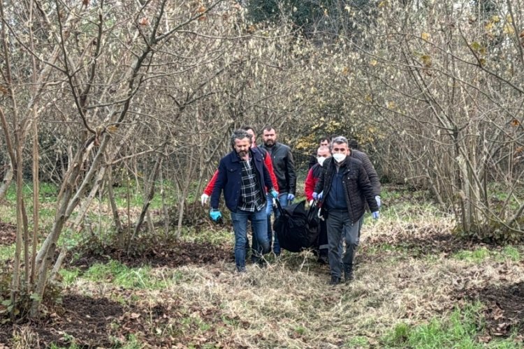 D&uuml;zce'de ormanlık alanda erkek cesedi bulundu