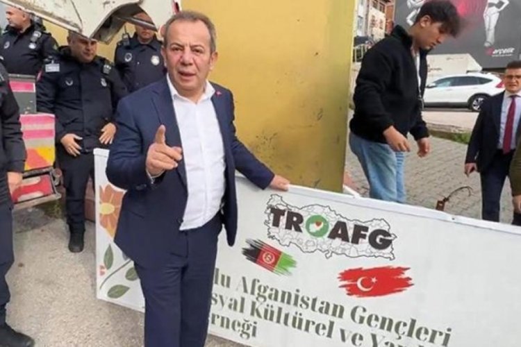 Tanju &Ouml;zcan: Arap&ccedil;a tabela asılmasına izin vermeyeceğim