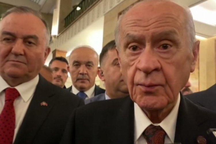 Devlet Bah&ccedil;eli'den k&uuml;rt&ccedil;e konuşan vekillere tepki