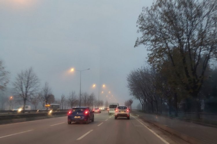 Bursa g&uuml;ne sisli başladı!