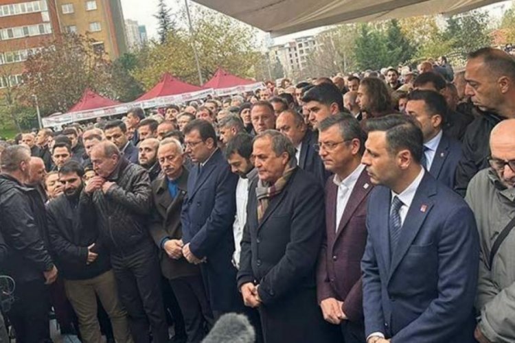 CHP Genel Başkanı &Ouml;zel, İstanbul'da cenazeye katıldı