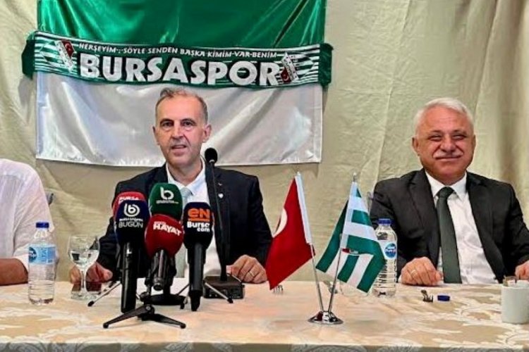 Bursaspor'da 3. başkan adayı da &ccedil;ıktı