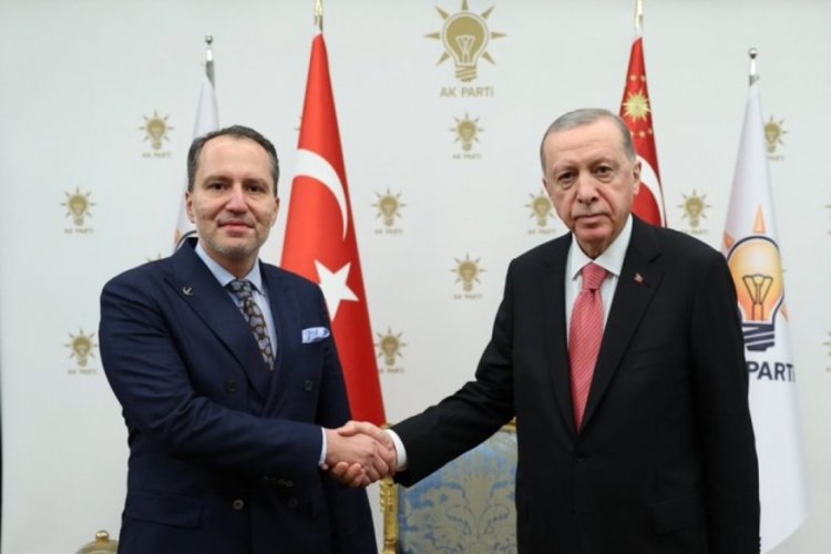 Cumhurbaşkanı Erdoğan, Fatih Erbakan'ı kabul etti