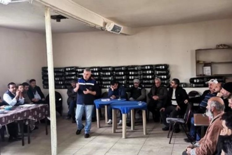 Bilecik'te &ccedil;ift&ccedil;ilere bilgi verildi