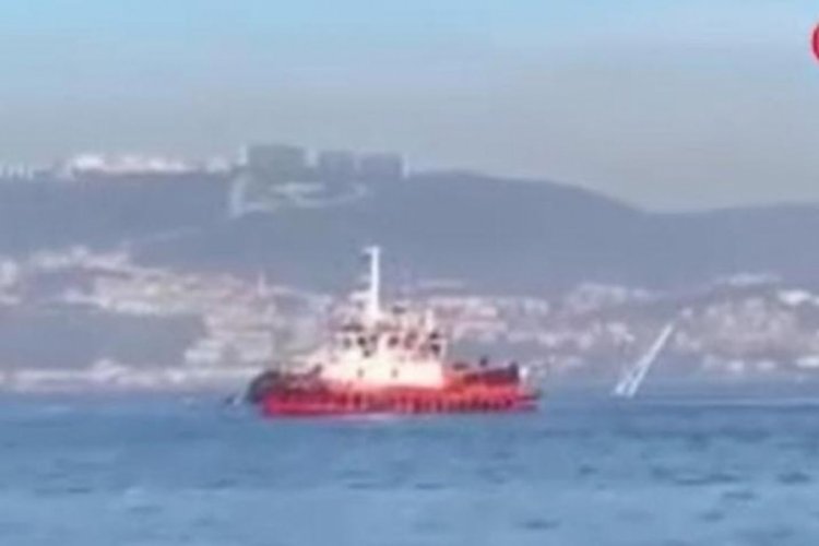 Kocaeli'de tekne battı! Ekipler b&ouml;lgeye sevk edili