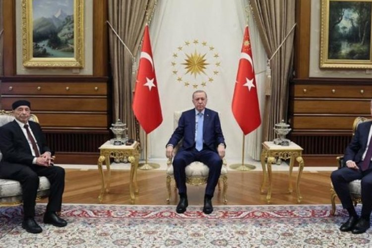 Cumhurbaşkanı Erdoğan, Akile Salih'i kabul etti
