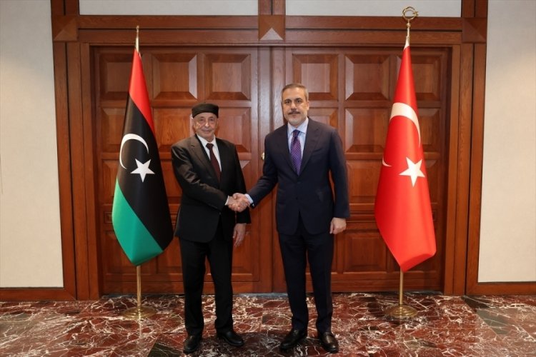 Hakan Fidan, Agila Salih ile g&ouml;r&uuml;şt&uuml;