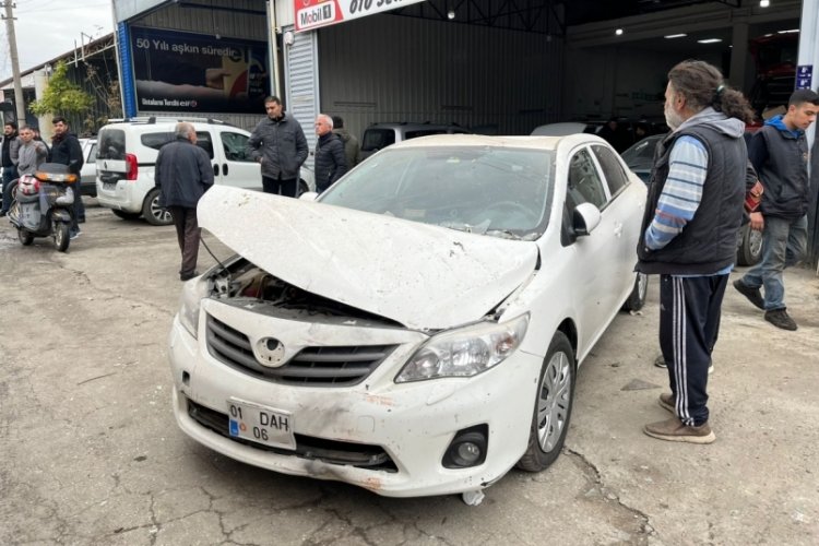 Aydın'da aracın LPG tankı patladı