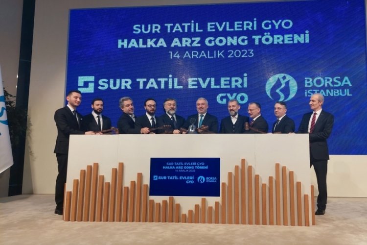 Borsa İstanbul'da gong 'Sur Yapı Tatil Evleri GYO' i&ccedil;in &ccedil;aldı