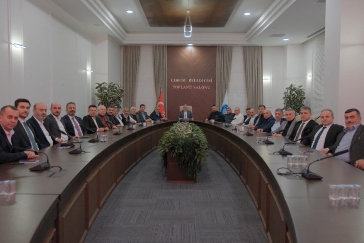 Esnaf odalarından Başkan Aşgın'a destek ziyareti