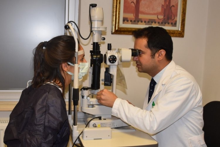 ESOG&Uuml;'de 'Korneal &Ccedil;apraz Bağlama' tedavisi başladı