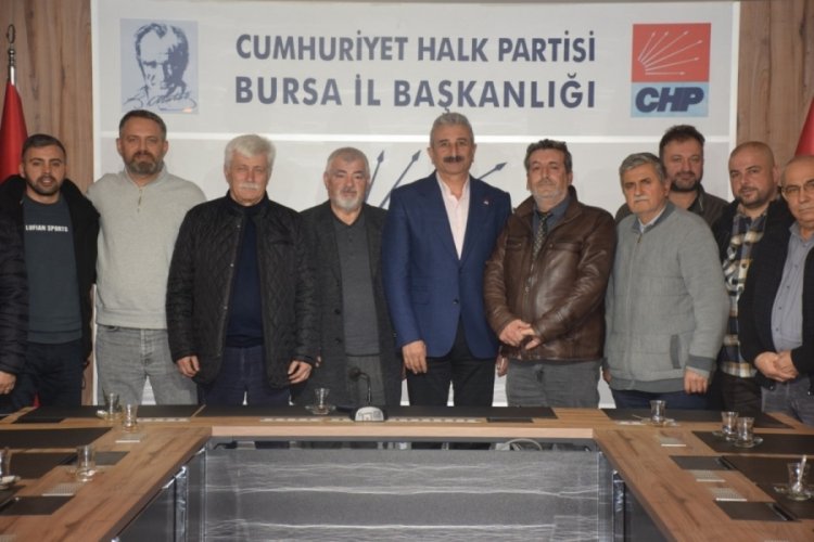 &Ccedil;ATSANDER'den CHP İl Başkanlığı'na Ziyaret! "&Ccedil;ataltepe Bursa'nın Namusudur!"