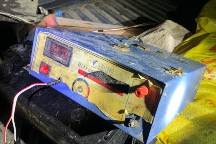 Konya'da elektroşok y&ouml;ntemiyle tatlı su balığı avcılığı yapan 3 kişiye ceza!