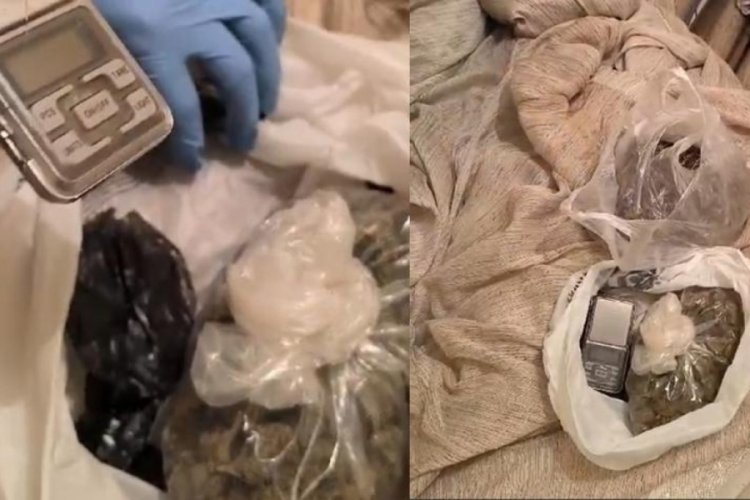İzmir'de uyuşturucu satan karı- kocanın evine operasyon