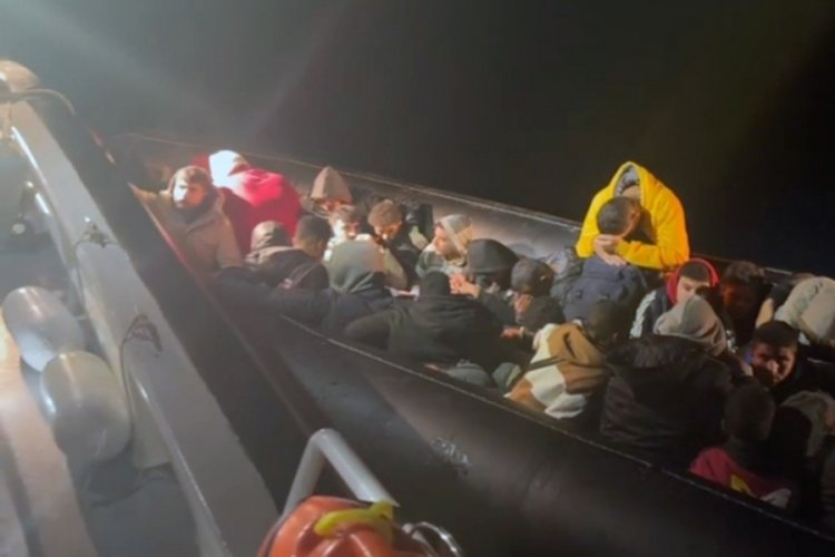 Muğla'da 60 d&uuml;zensiz g&ouml;&ccedil;men yakalandı