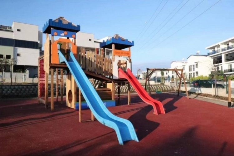 Bursa Gemlik'e bin metrekare park