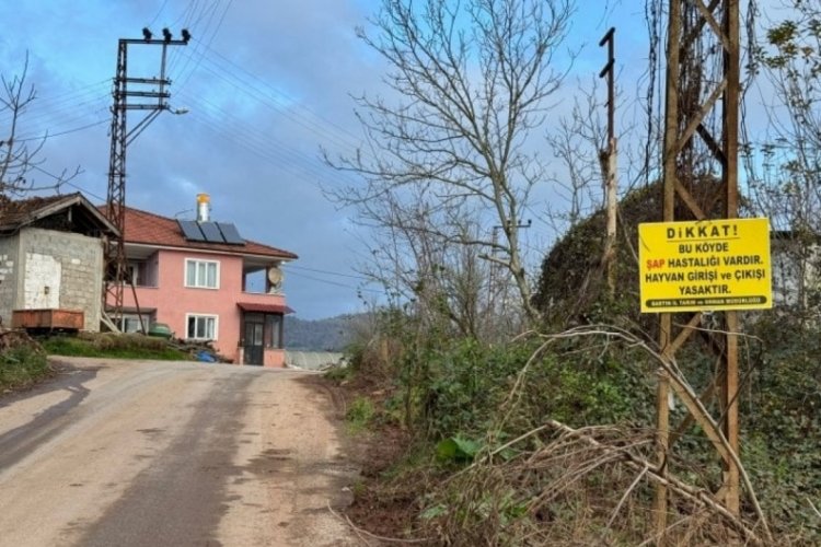Bartın'da 12 k&ouml;y karantina altına alındı!