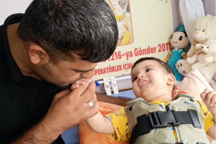 SMA'lı Abdullah i&ccedil;in Valilik onaylı başlatılan kampanyada y&uuml;zde 4'l&uuml;k kısım kaldı