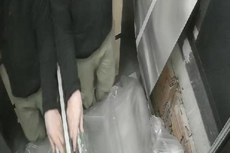 Tekirdağ'da asans&ouml;r zemin kata &ccedil;akıldı!