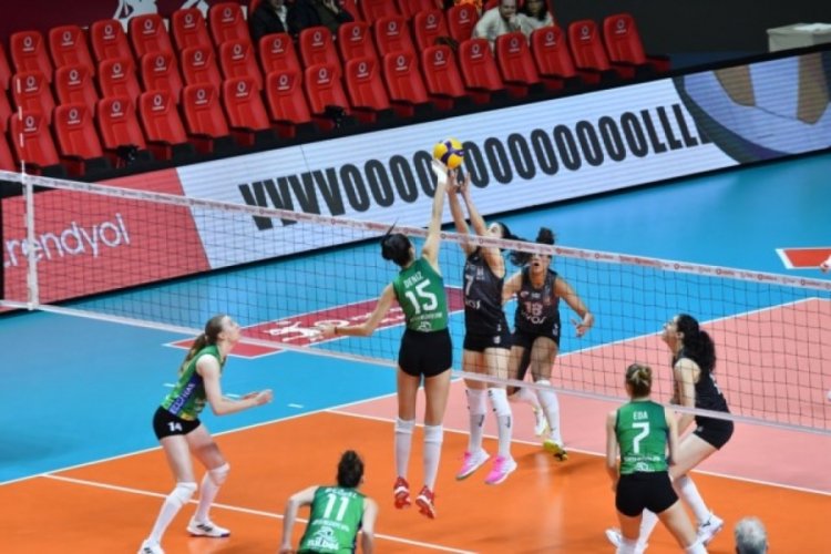 Nil&uuml;fer Belediyespor, Beşiktaş Ayos'u yendi