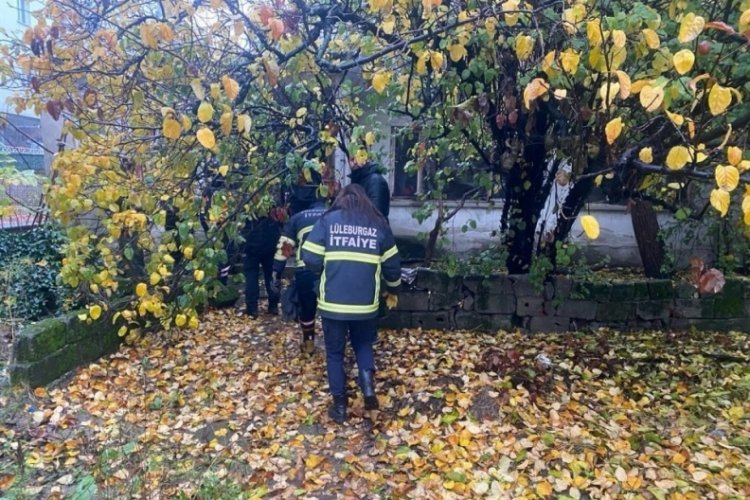 Kırklareli'de bir kişi evinde yanmış halde bulundu
