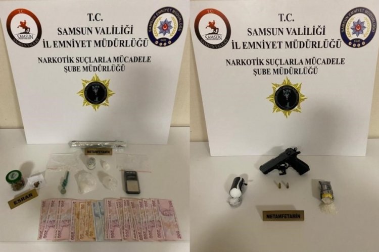 Samsun'da narkotik uygulamasında 27 kişi yakalandı