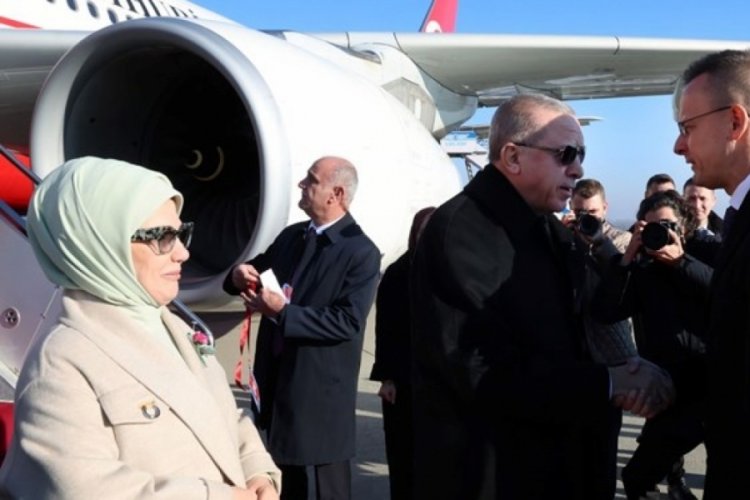 Cumhurbaşkanı Erdoğan Macaristan'da