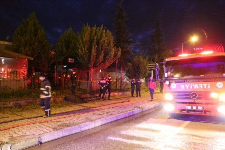 Giresun &Uuml;niversitesi sosyal tesislerinde yangın &ccedil;ıktı